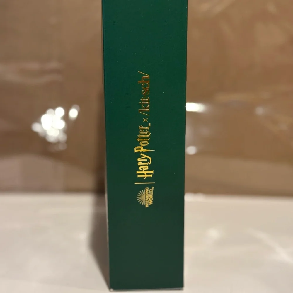 Harry Potter Kitsch Slytherin Satin Hair Towel Turban Y2K Dark Academia New NIB!
